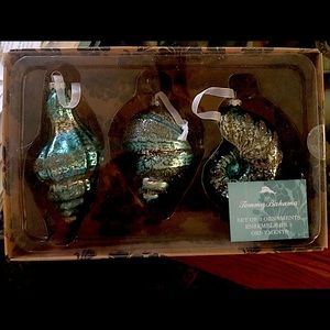 Tommy Bahama Christmas Ornaments New in box.